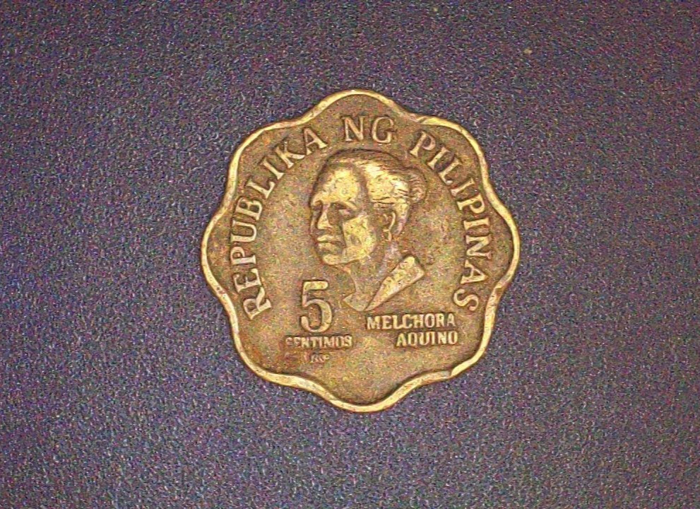 1982 Philippines 5 Centimos Coin