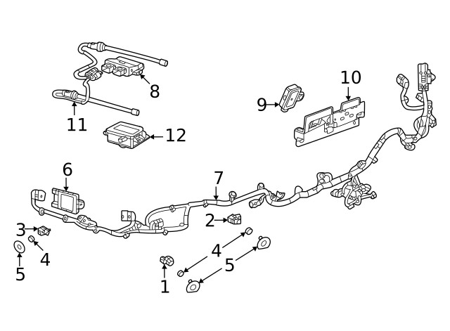 Genuine GM Harness 85591051