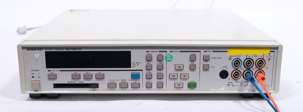ADVANTEST R6581T 8.5 Digit Digital Multimeter