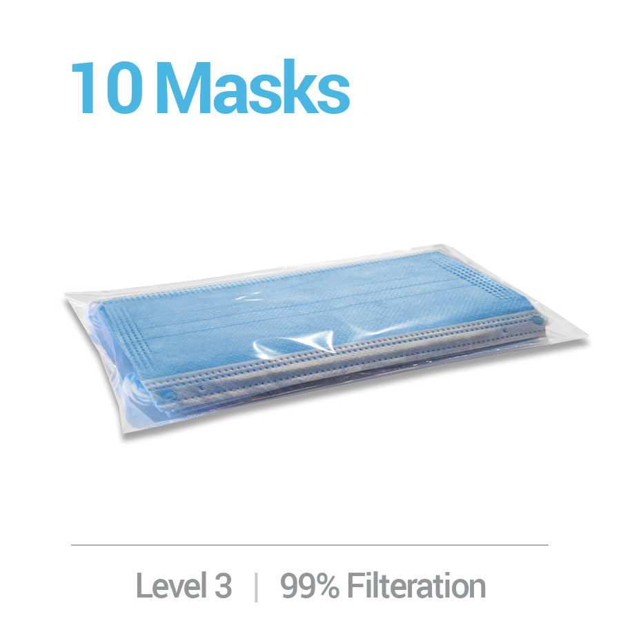 10/50/100 PROMask Disposable Face Masks Medical Surgical Dental 3-Ply Earloop