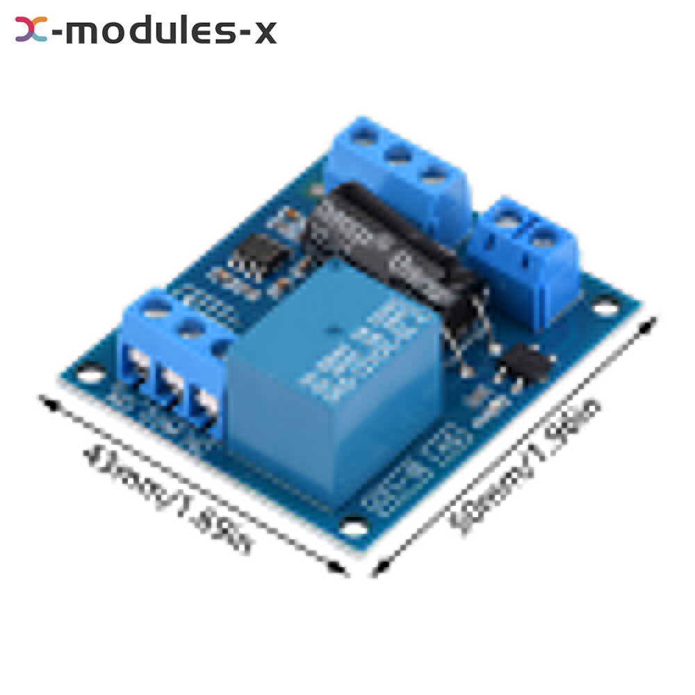 DC12V NE555 Automatic Water Level Control Module Liquid Sensor Switch Relay New