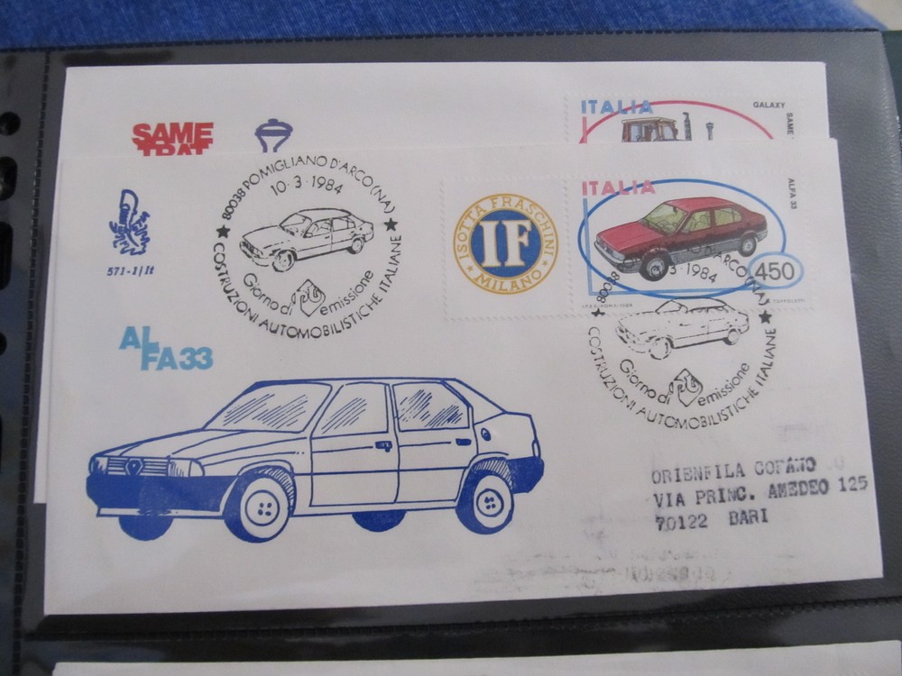 Italy 1984 FDC LR120F81