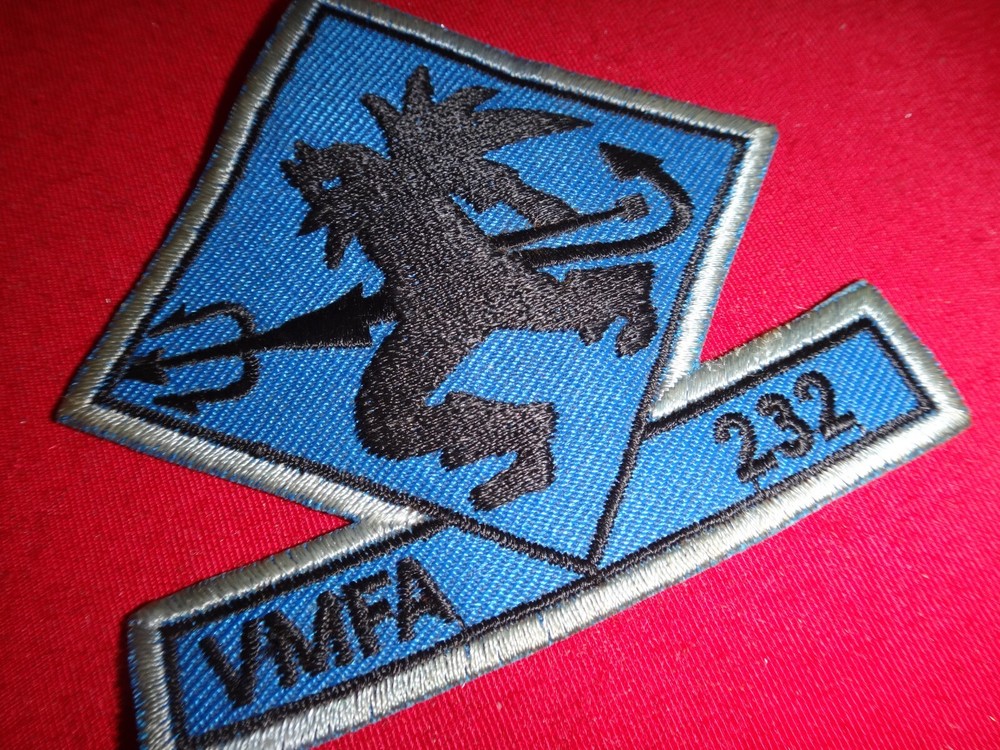 Vietnam War Patch US Marine Fighter Attack Squadron VMFA-232 RED DEVILS