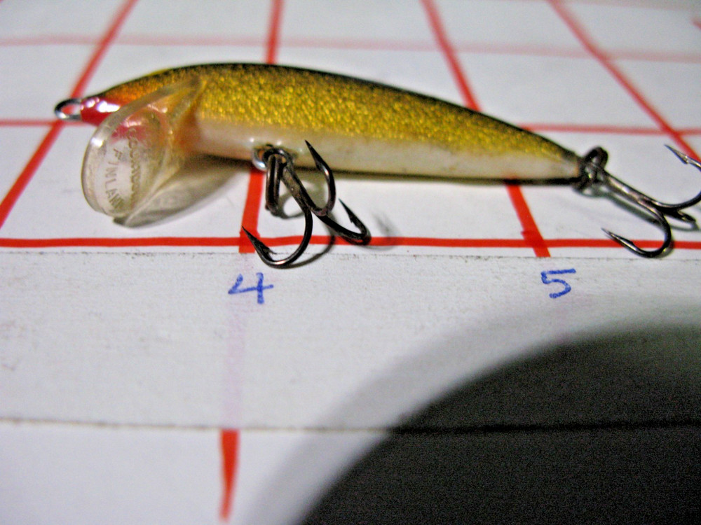 Vintage Rapala 2" Original Countdown, Shad Minnow, .2oz.- EUC