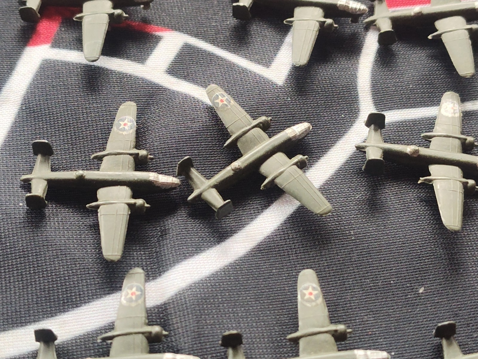 Lot Of 125+ Mini Built Model Airplanes For Aircraft Carriers Plastic 1/2"-2"Long