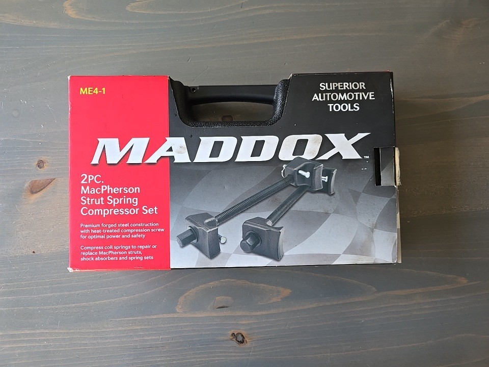 Maddox 2PC MacPherson Strut Spring Compressor Set ME4-1 Superior Auto