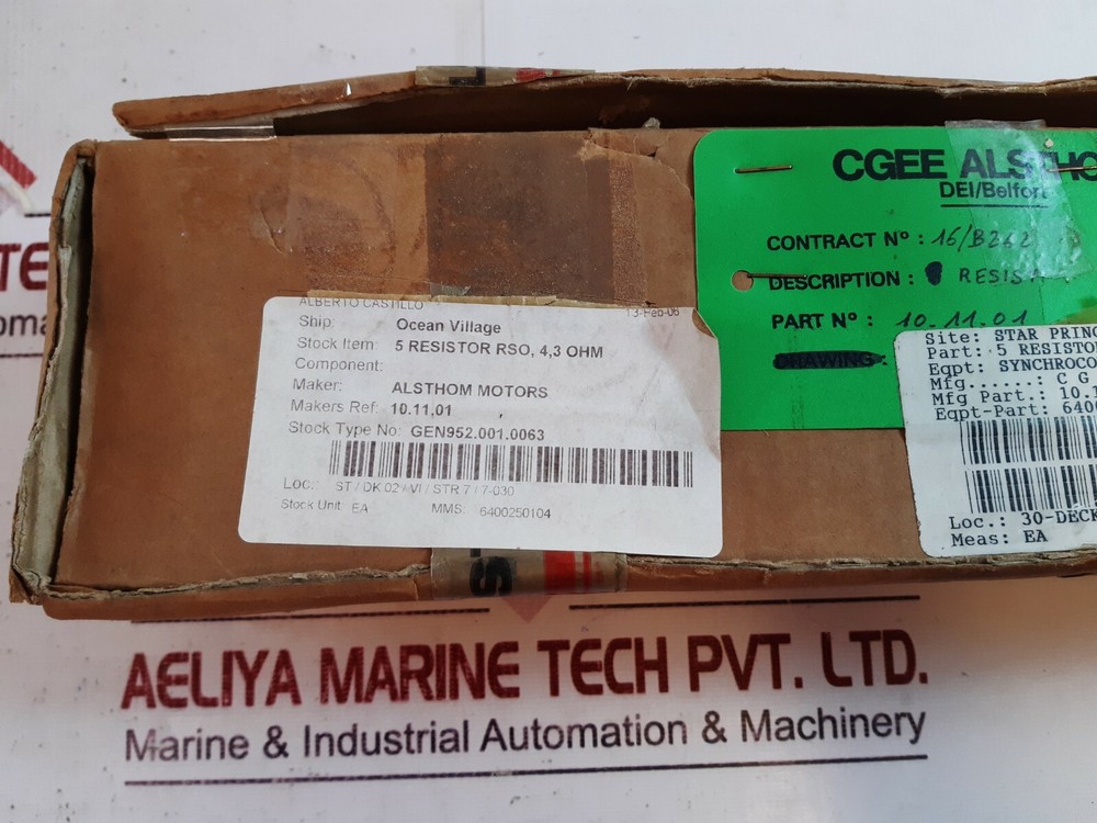 Sfernice RSO 50X373 Resistor