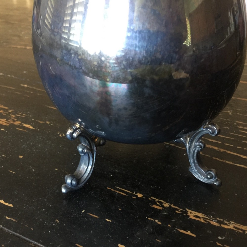 Silver Plated Water Pitcher with Ice Catcher Pre-owned