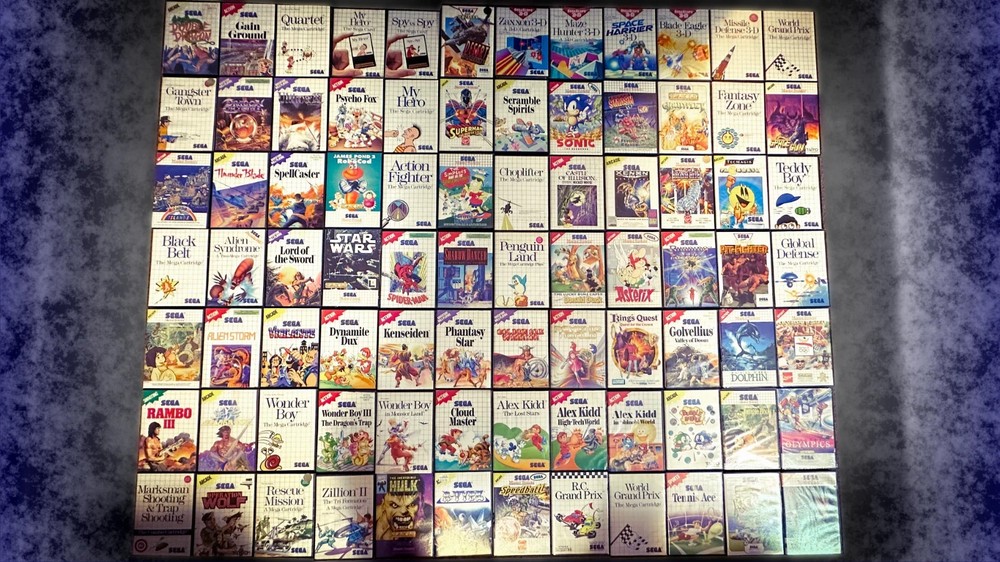 SEGA MASTER SYSTEM 💥RARE BUNDLE💥 Boxed Console & Games Accessories