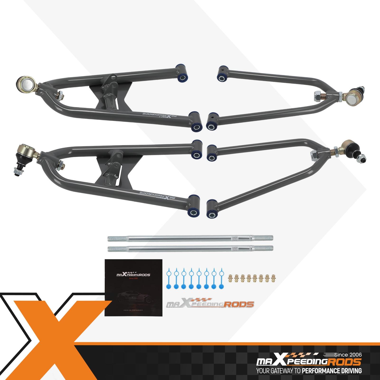 4x Fully Adjustable A Arms +2 +0 for Honda TRX 400EX Trx400 Trx 400ex 1999-2004