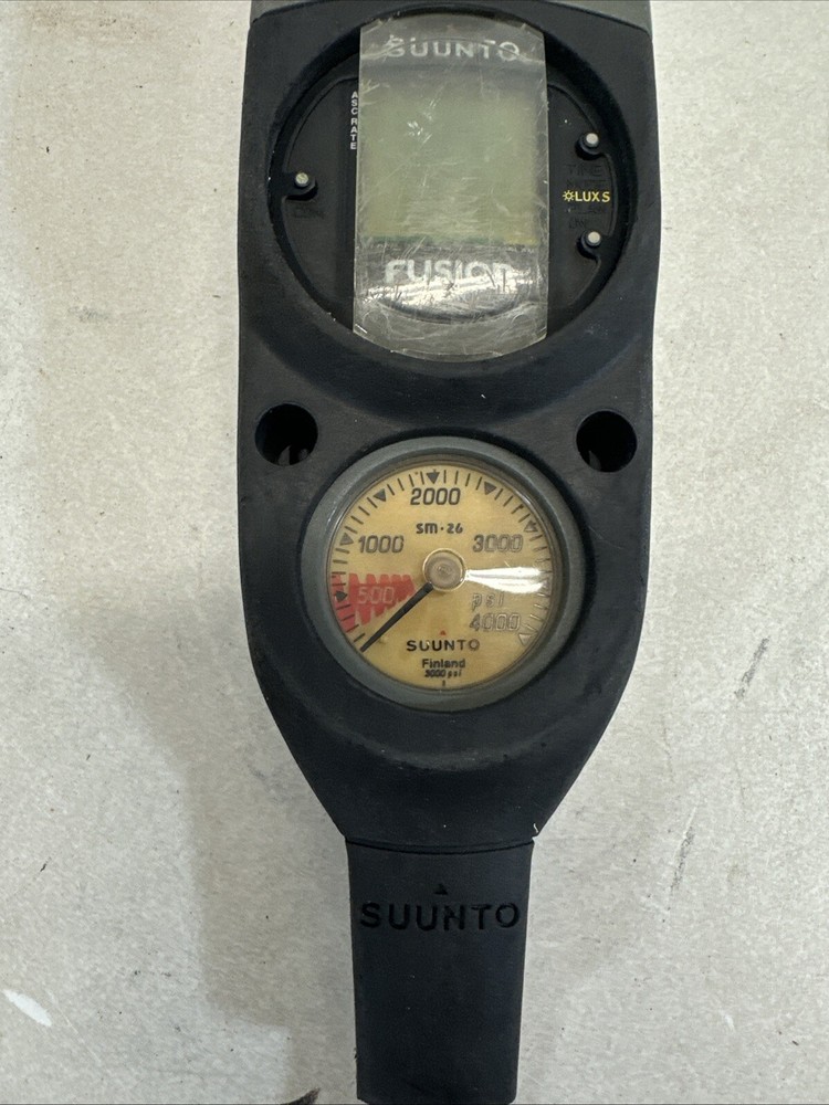 Suunto Fusion Diving Computer, Gage & compass