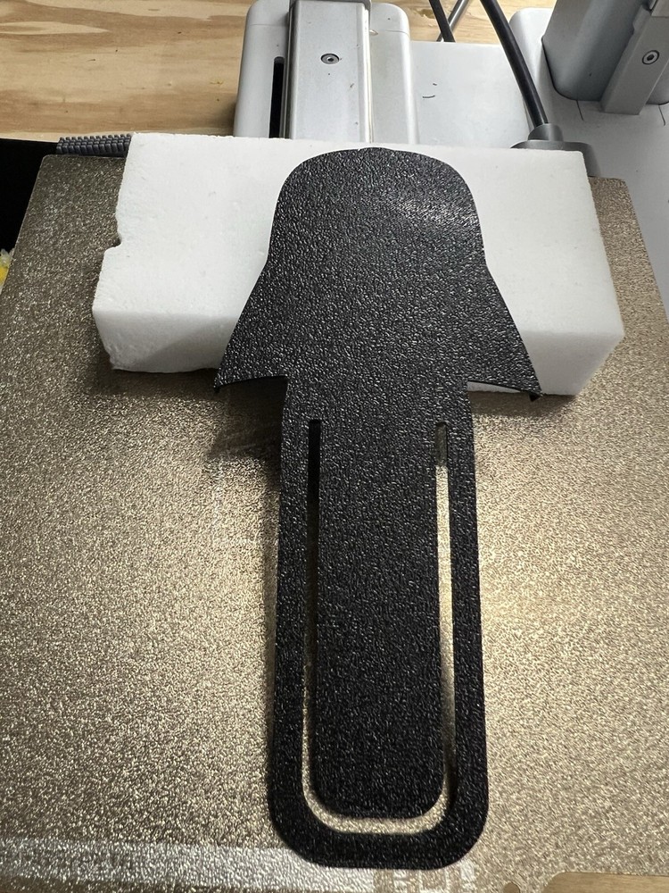 Original Darth Vader Bookmarks/place Holder Custom 3d Printer Star Wars