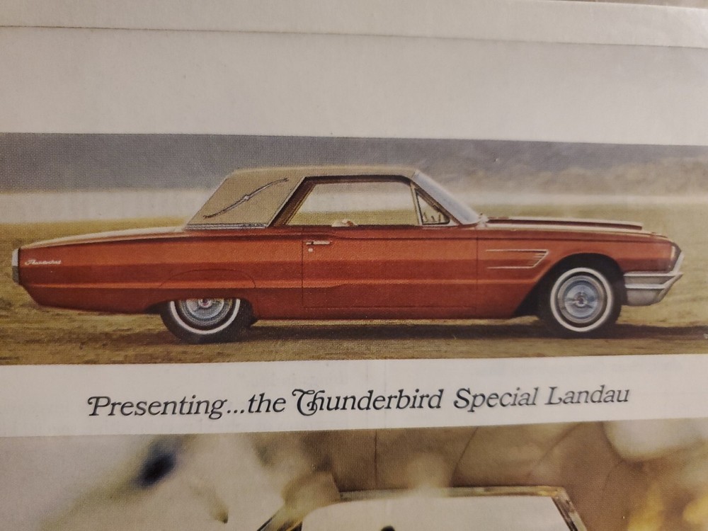 Advertisement 1965 Ford Thunderbird (2-Tone)
