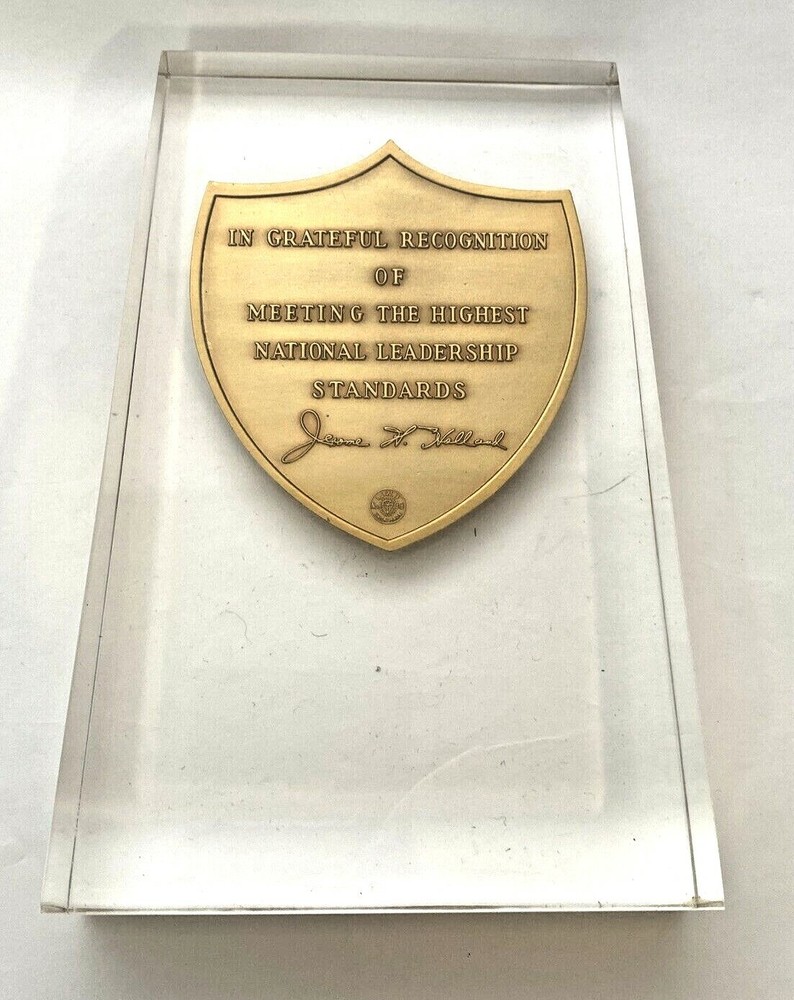 Vintage ARC Award Desk Display 1981