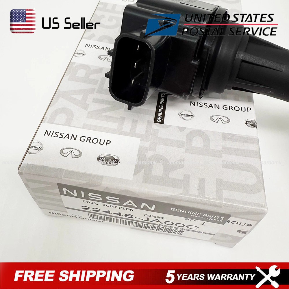 4X Genuine OEM Ignition Coils 22448-JA00C For Nissan Altima Sentra Infiniti FX50