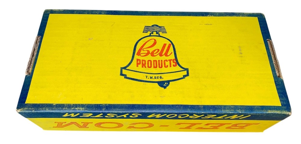 Bel-Com Vintage Intercom System 2 way Communication With Box