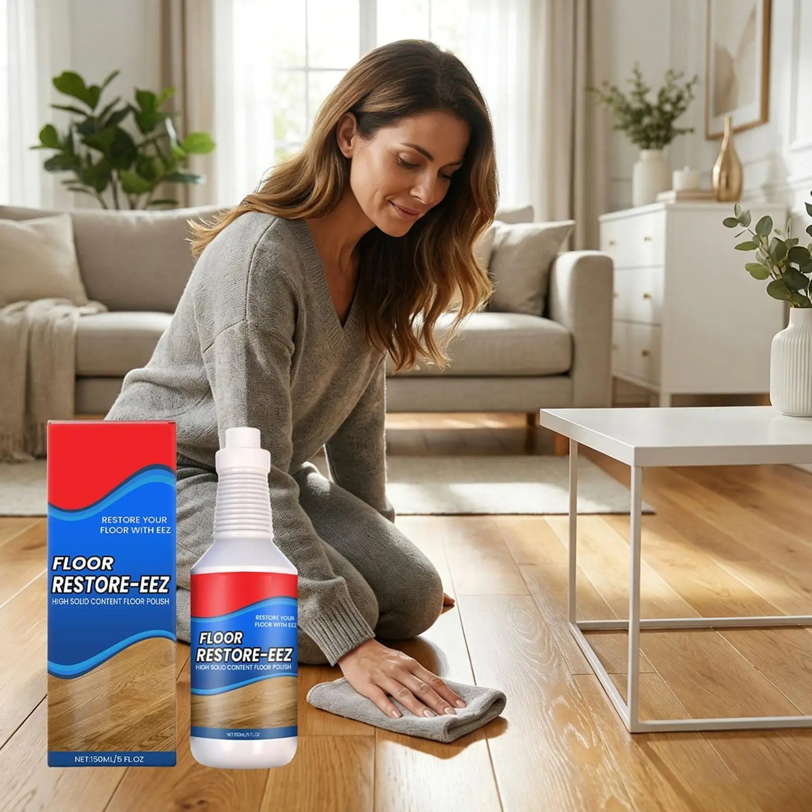 Clean-Eez Ultimate Floor Restorer & Polish - Revitalize,Protect,Shine Wood 150ml