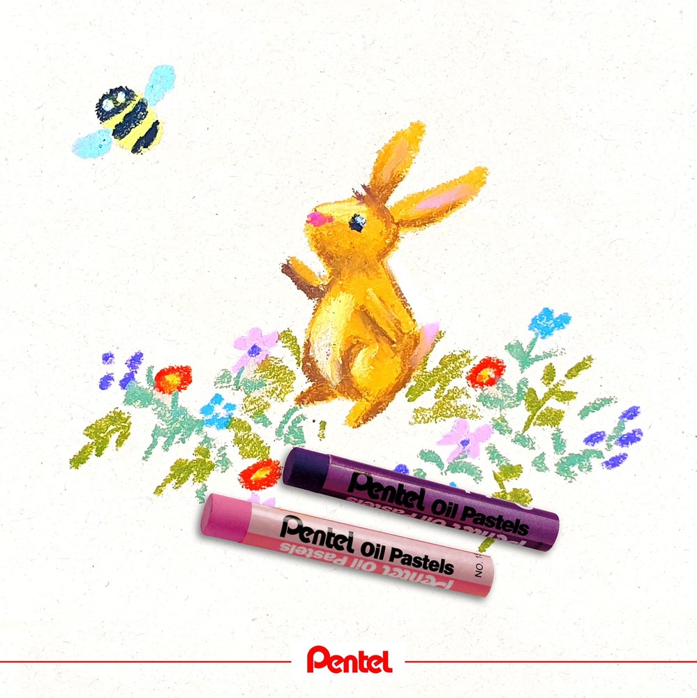 Pentel Oil Pastels - Set 50