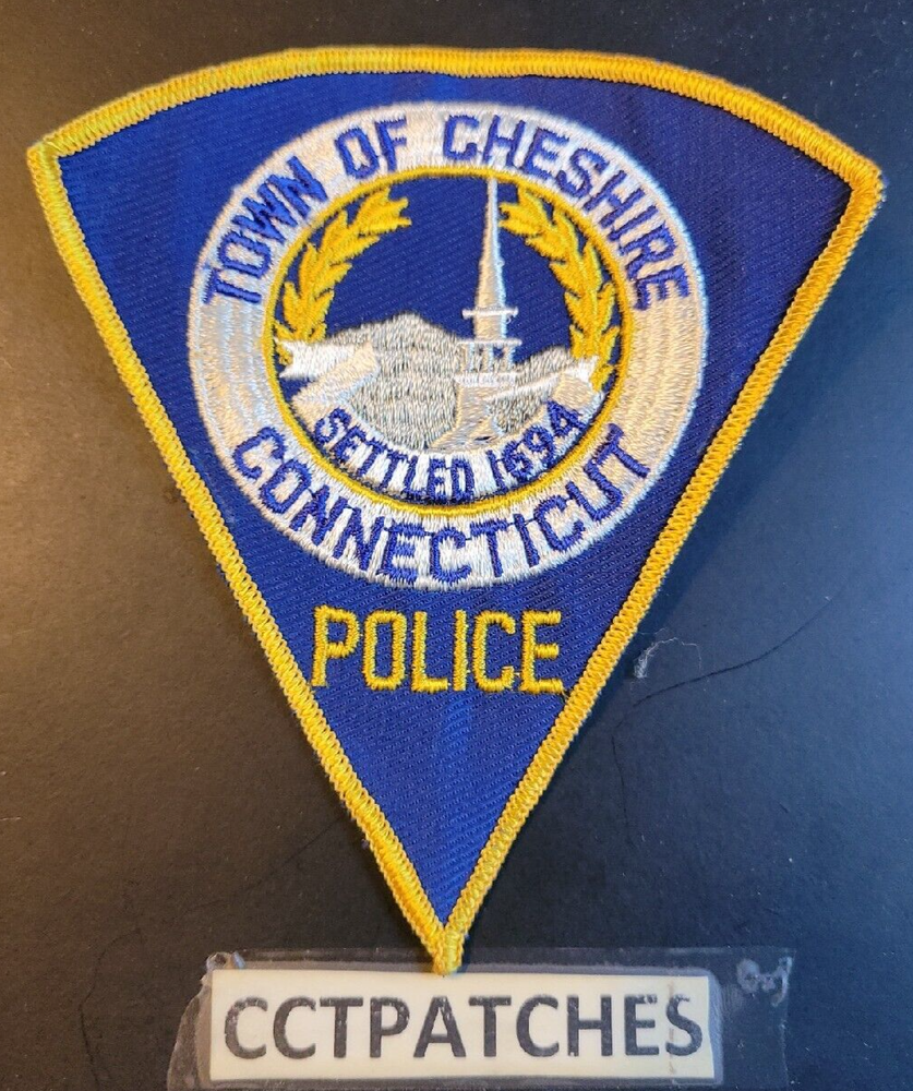 CHESHIRE, CONNECTICUT POLICE SHOULDER PATCH CT