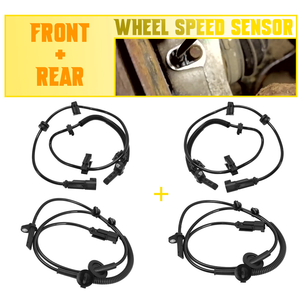 4x Front & Rear ABS Wheel Speed Sensor for Chevrolet Traverse Buick Saturn GMC A