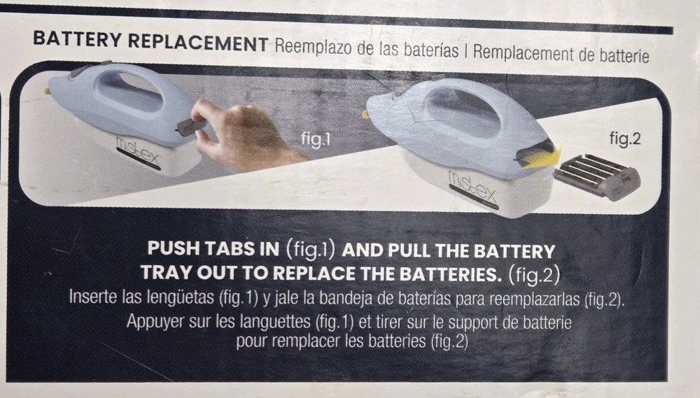 Mistex Smith Handheld Mister For Water Based Insecticides Battery Operated
