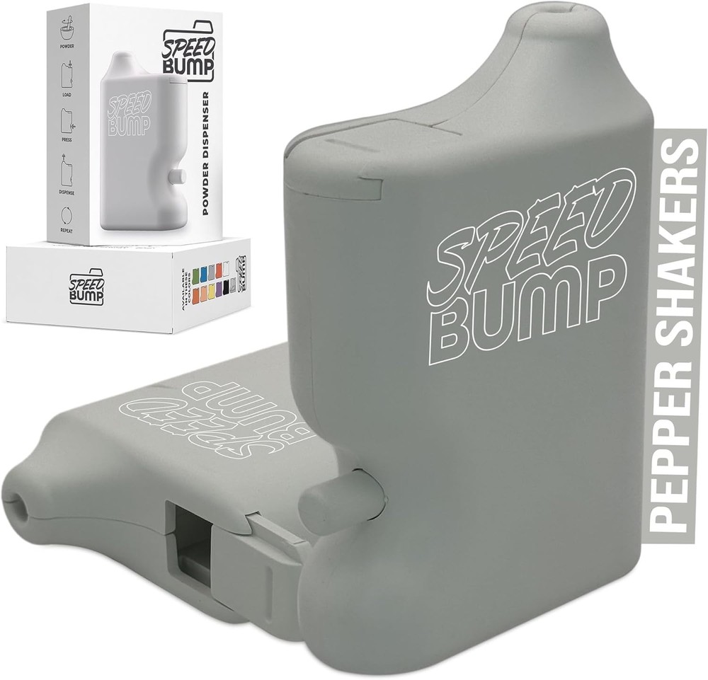 Portable Pepper Shaker (White)- Versatile SnuffBulletSniffer, Multi Fast Ship