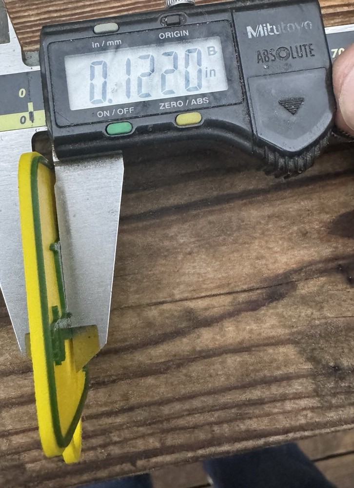 John Deere Custom 3d Printed Key Chain's