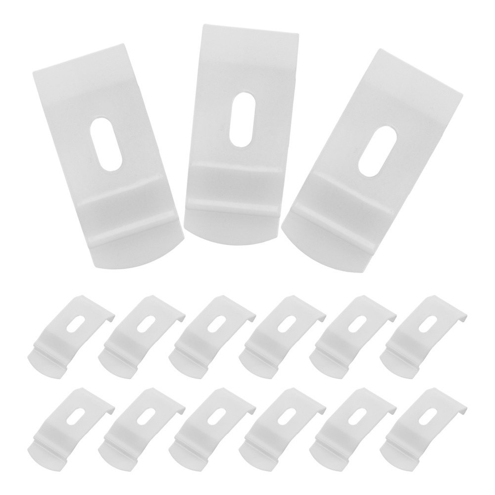 15 Pcs Ceiling Mount Roller Shade Bracket Blinds Top Hardware Accessories Clips