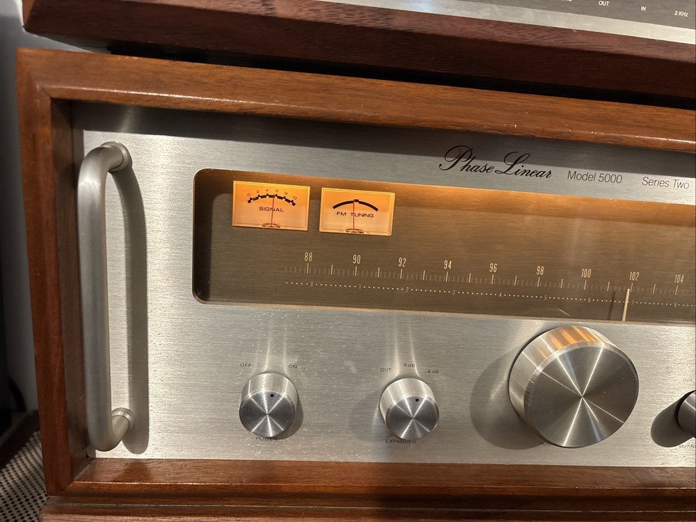 Phase Linear Series II System - 2000Preamp 5000 Tuner 700 Series 2 Power Amp