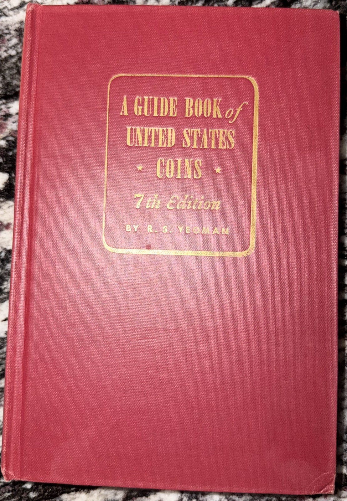 1954-1955 GUIDE BOOK OF UNITED STATES COINS 7th EDITION "REDBOOK" BY R.S. YEOMA