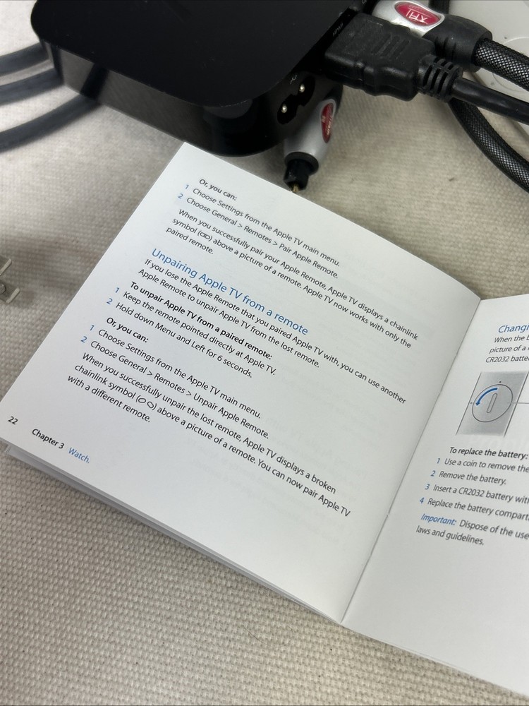 Apple Tv A1469 basic streaming AirPlay, READ DESCRIPTION 3rd GEN