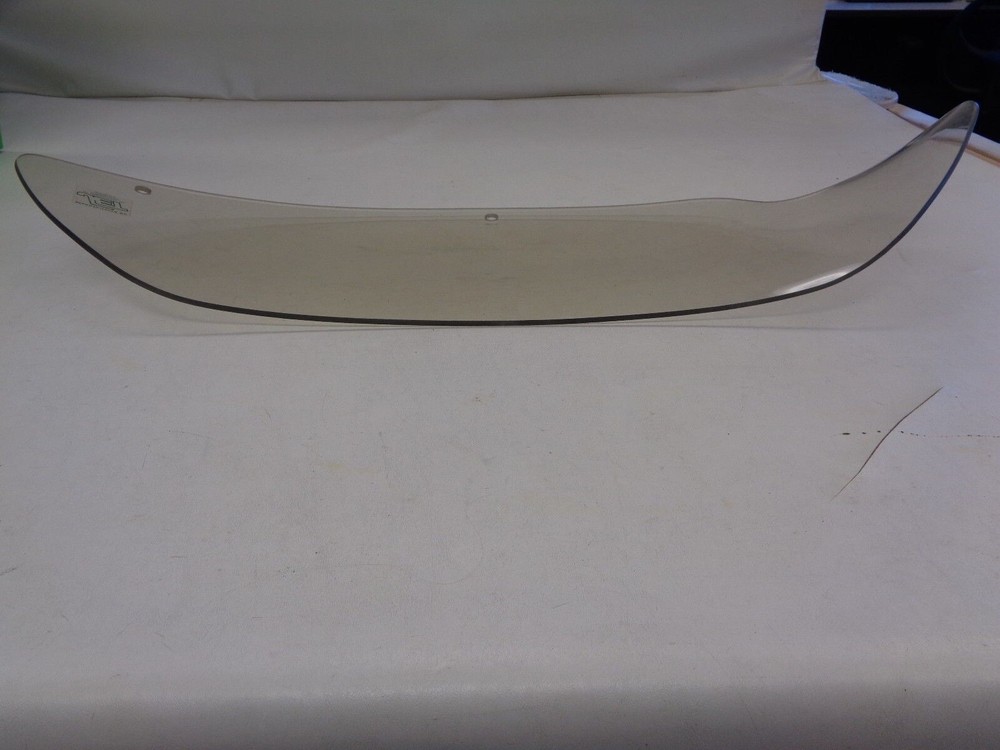 JET TECHNOLOGIES CLEAR PLEXIGLASS WINDSHIELD 6 3/4" X 29 1/8" MARINE BOAT
