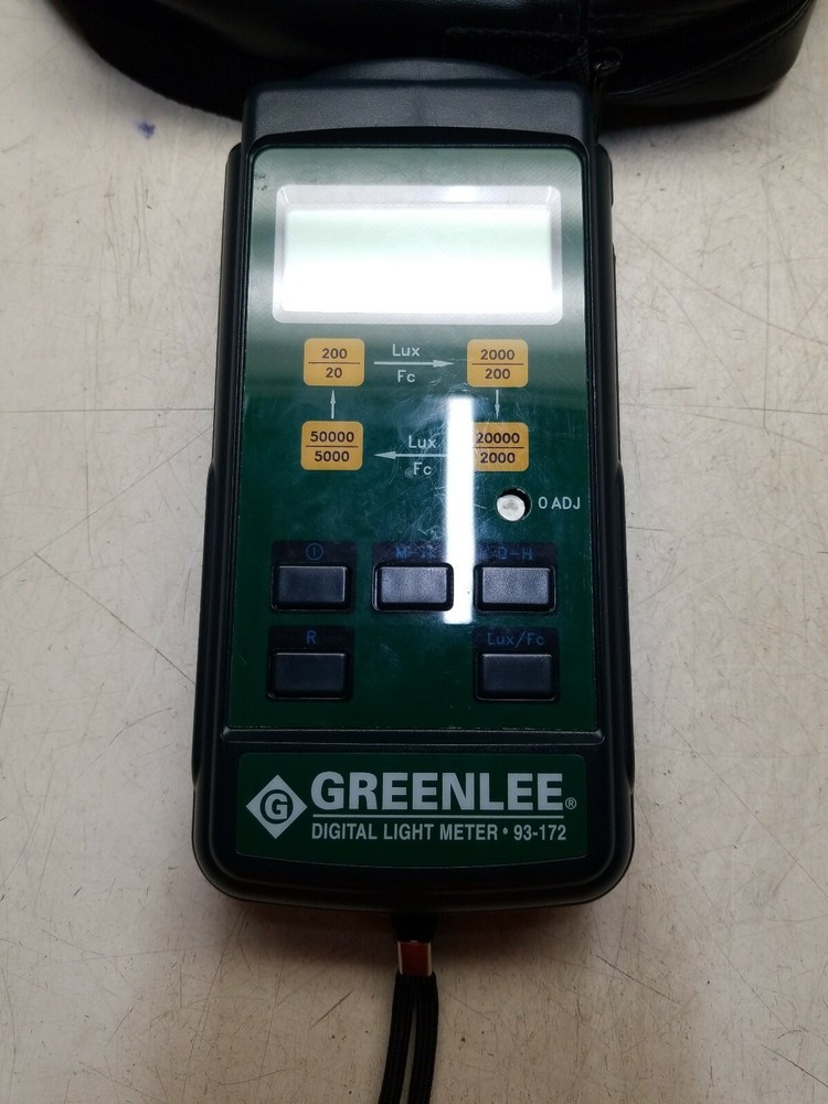 Greenlee Digital Light Meter 93-172