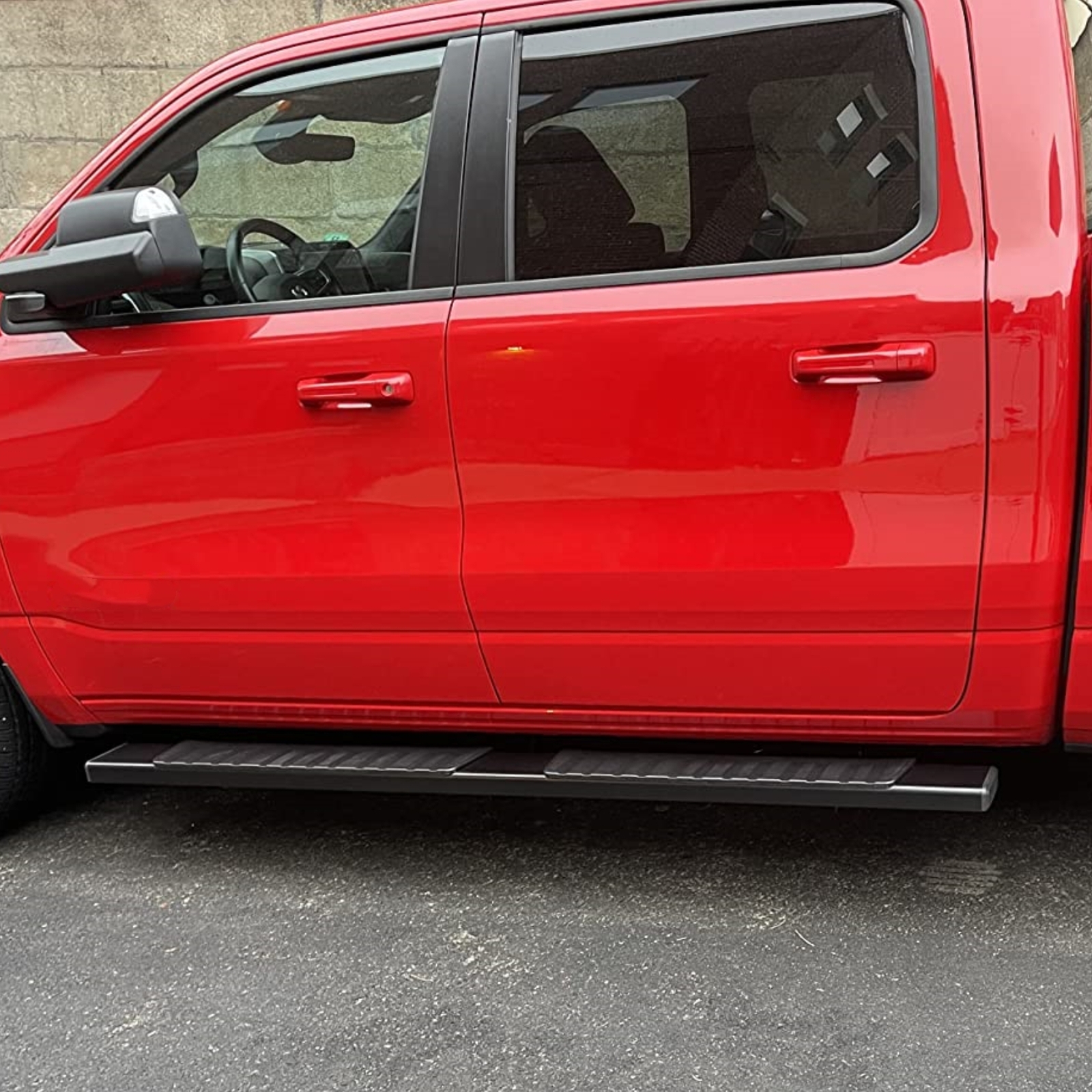 Fit Ford F-150 SuperCrew Cab 6" 2009-2014 Nerf Bar Side Step Running Board Black