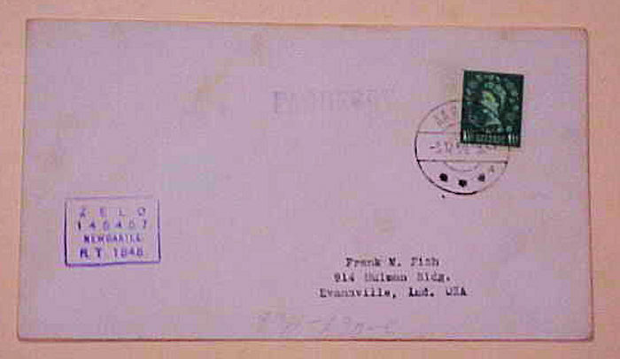 DENMARK in NORWAY 1987 PAQUEBOT #690C AARHUS