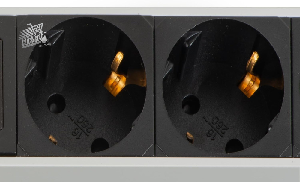 Multi Outlet Rack 19 8 Universal Outlets Schuko Plug C14 Metal Switch 3500