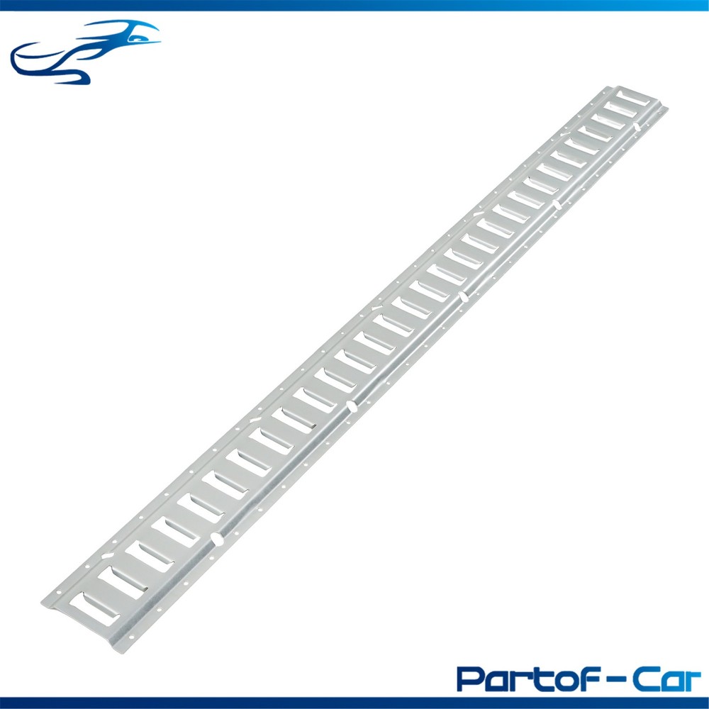 32 Piece E Track Bundle: 5' Silver Galvanized Rails, End Caps, Straps, O Rings