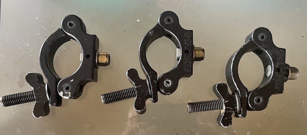 Stage Lighting Clamps Set Of 3