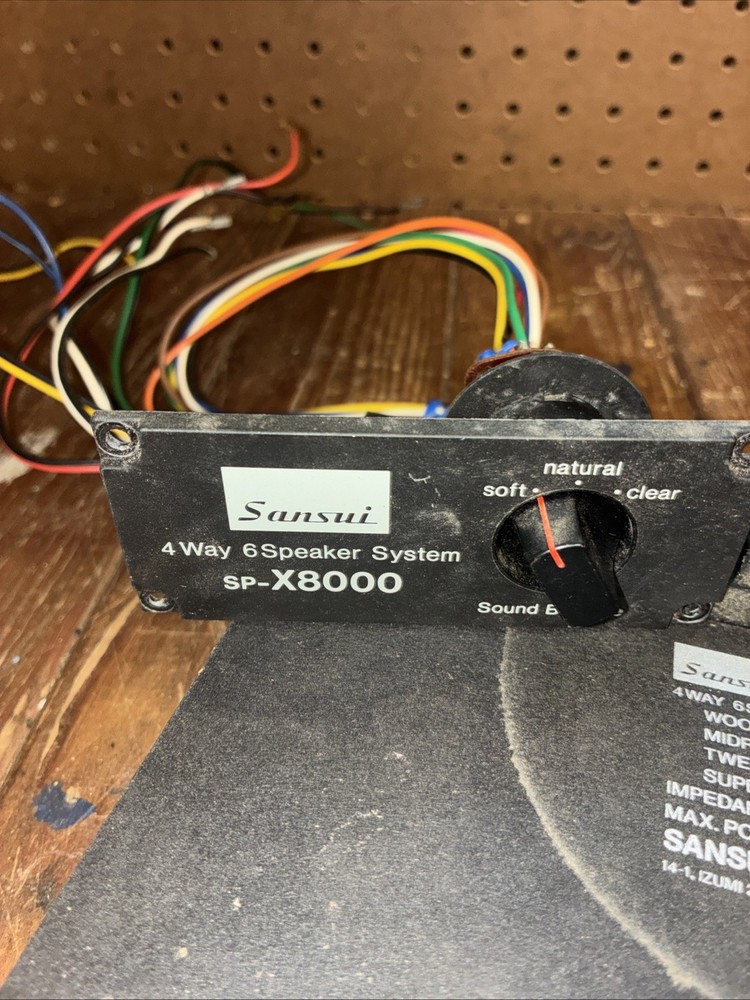 Sansui SP-X8000 4 Way 6 Speaker System Crossover Network (1).