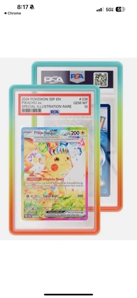 GradedGuard PSA Graded Case Guard Protector Iris Limited Edition