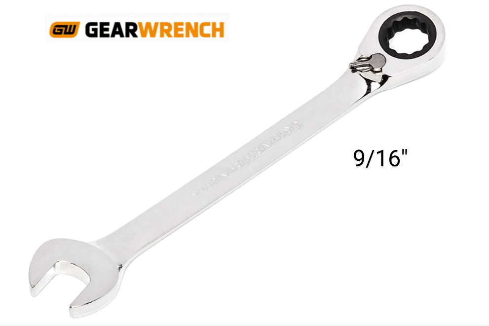 NEW GEARWRENCH REVERSIBLE RATCHETING WRENCH 12 Pt METRIC MM SAE INCH PICK SIZE