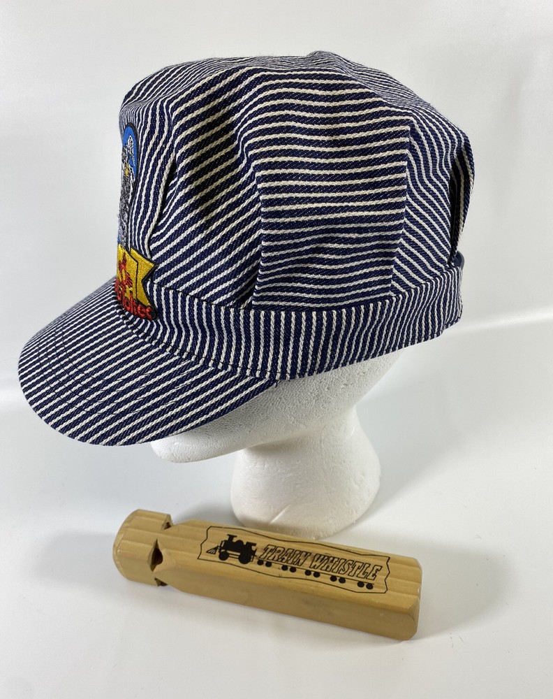 Cumbres & Toltec Train Hat/Cap Adjustable blue strap - CHILD SIZE