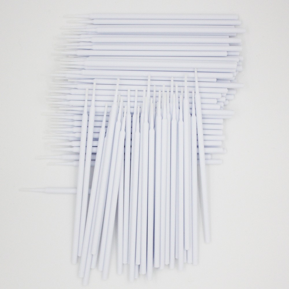 4 Sizes Dental Disposable Micro Applicator Bendable Brush & Makeup Brush