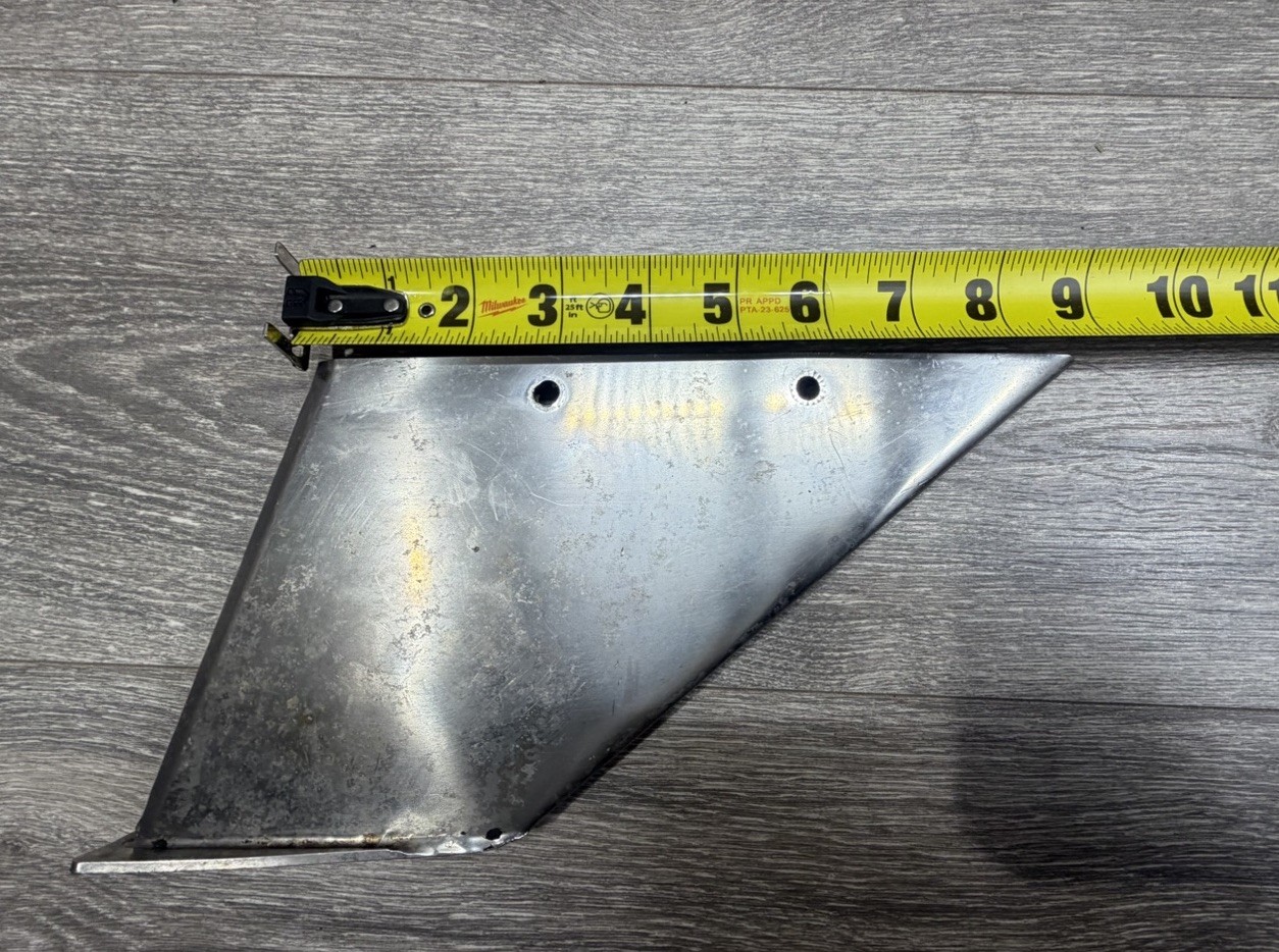 Outboard Gearcase Outdrive Lower Unit Skeg Protector Replacement Metal Stainless