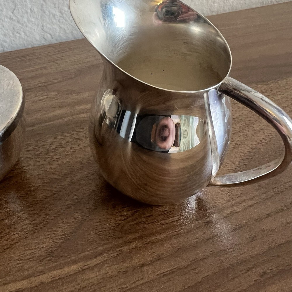 F.B. Rogers Silver Plate Milk And Sugar Set