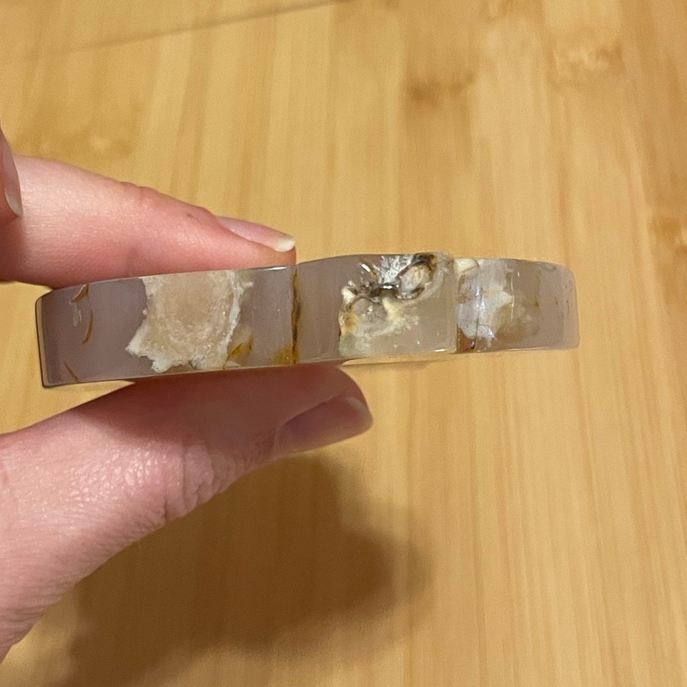 Druzy Flower Agate Duck Slab