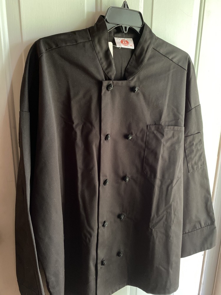 350 Chef Apparel Jacket 3XL Black