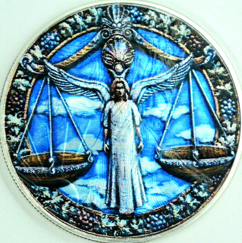 Libra Limited Edition American Silver Eagle 1oz. .999 Silver Dollar Coin Zodiac