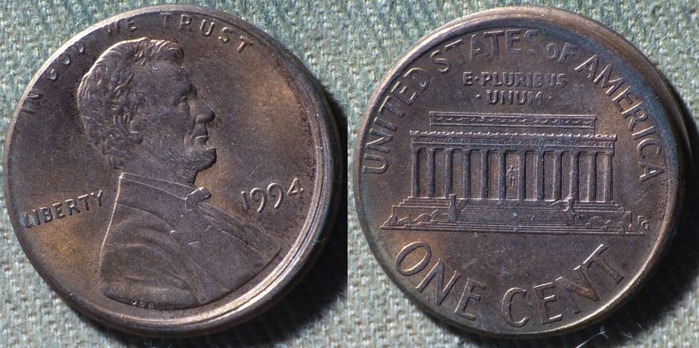 Error : 1994 Cent Broadstruck IREC1126