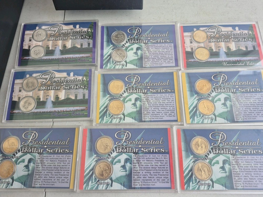 PRESIDENTIAL DOLLAR SERIES WITH BOX